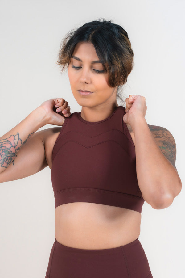 Uplift Crew Neck Sports Bra